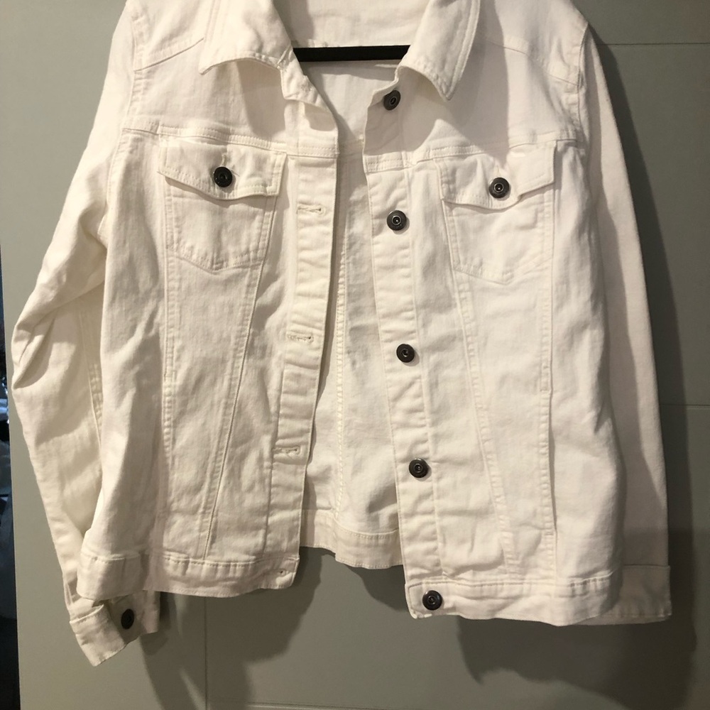 Wrangler White Denim Jacket